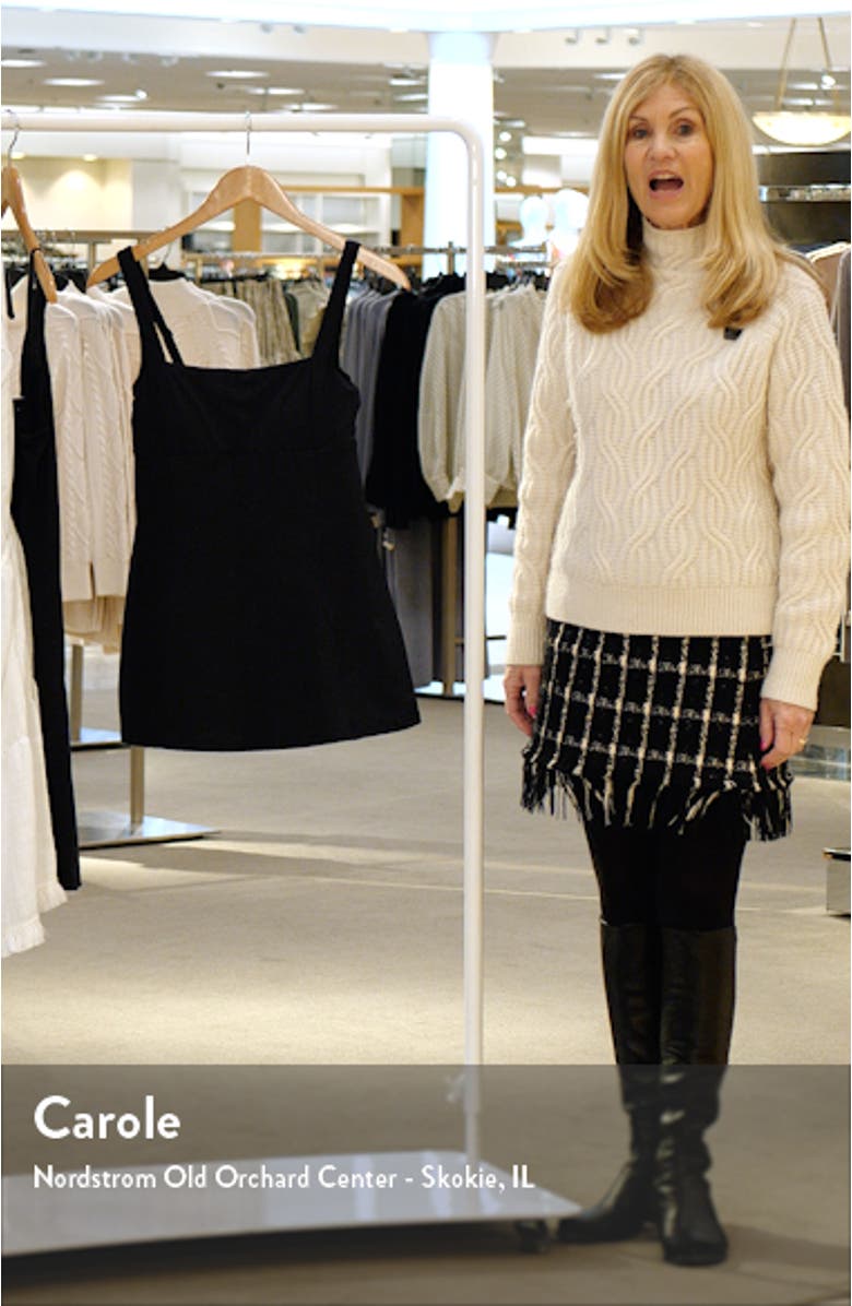 Square Neck One-Piece Swimsuit Dress, sales video thumbnail