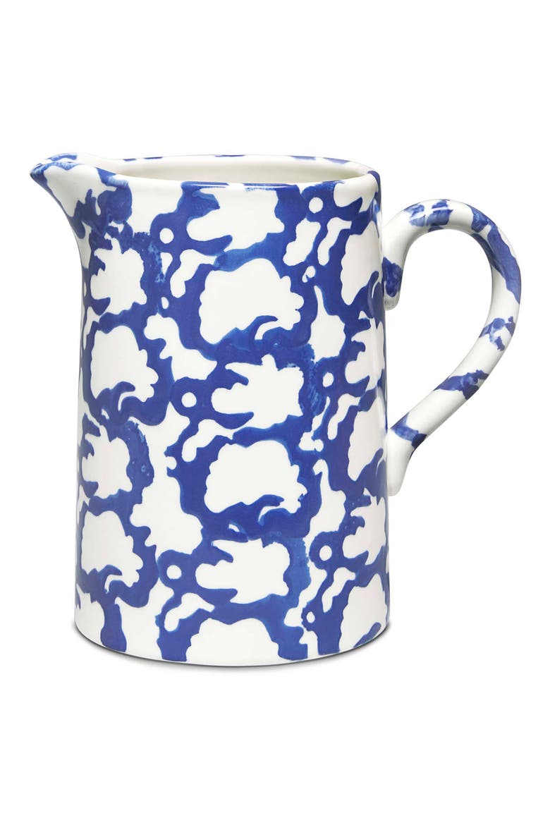 Spongeware Small Pitcher, Main, color, SMOKE