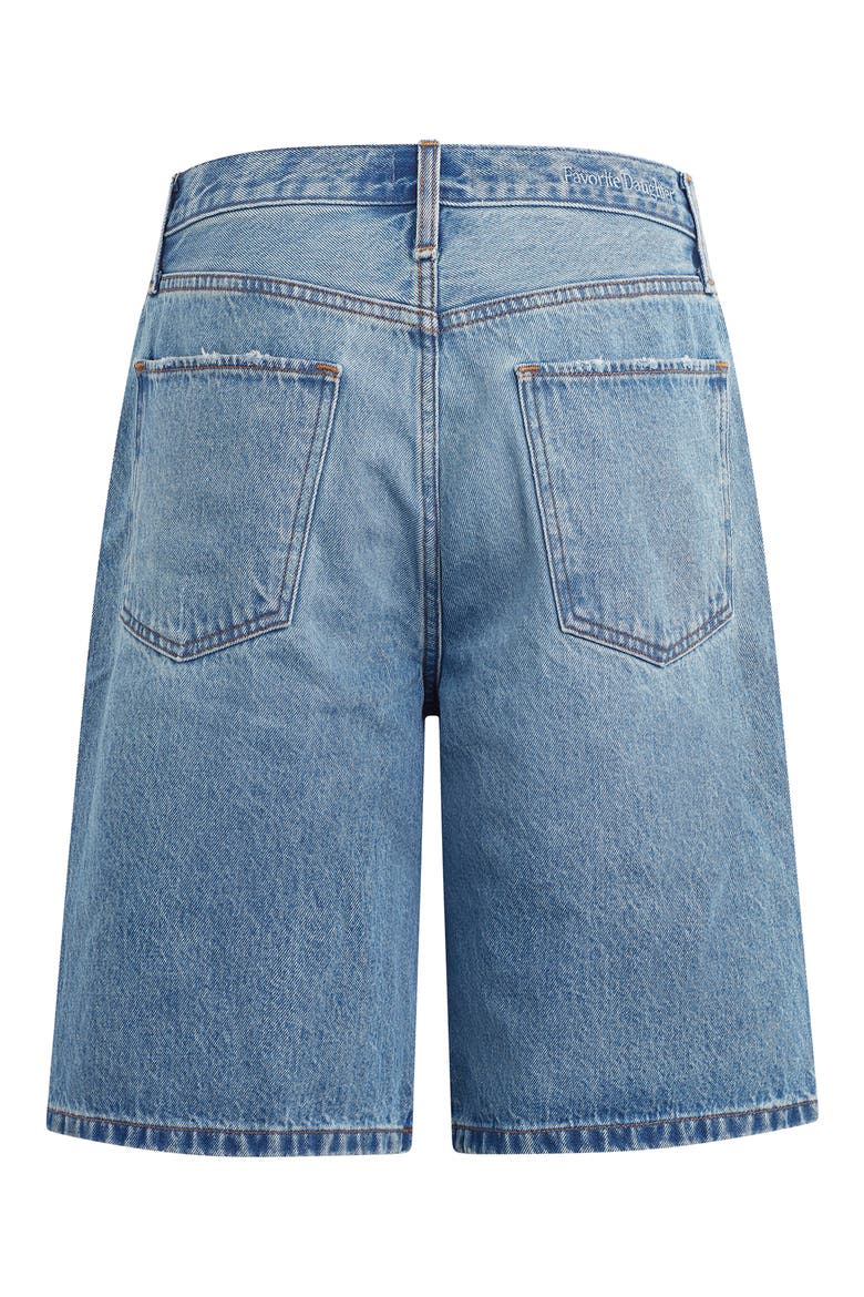 The Tommy Low Slung Denim Bermuda, Alternate, color, MARGATE