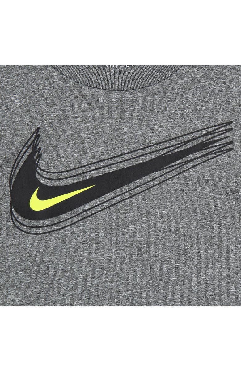 Nike Short & Shirt Set, Alternate, color, Black