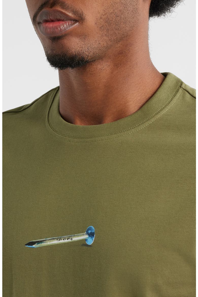 Tough As Nails Cotton Graphic T-Shirt, Alternate, color, CYPRESS