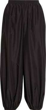 LOULOU DE SAISON Almaya Cotton & Silk Voile Cocoon Pants