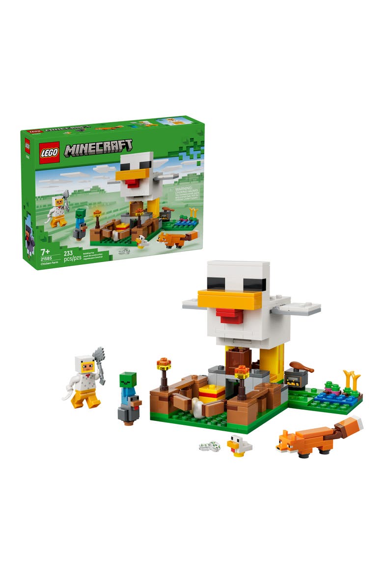 Minecraft® Chicken Farm Building Set 21585, Alternate, color, MULTI