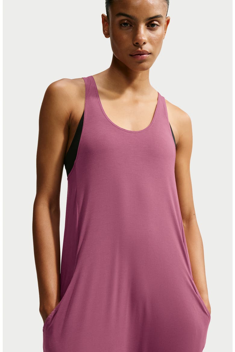 Zenvy Featherweight Jumpsuit, Alternate, color, PINK SMOKE/ WHITE