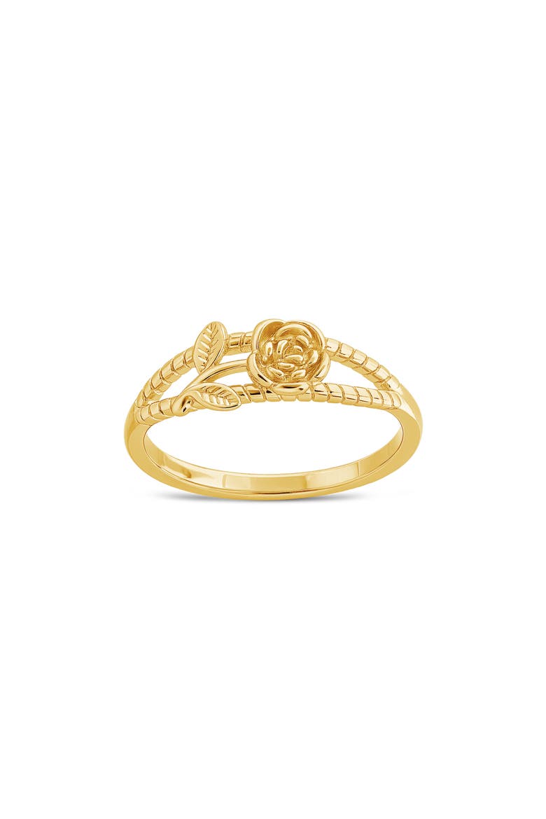 Flower Knot Ring, Main, color, GOLD