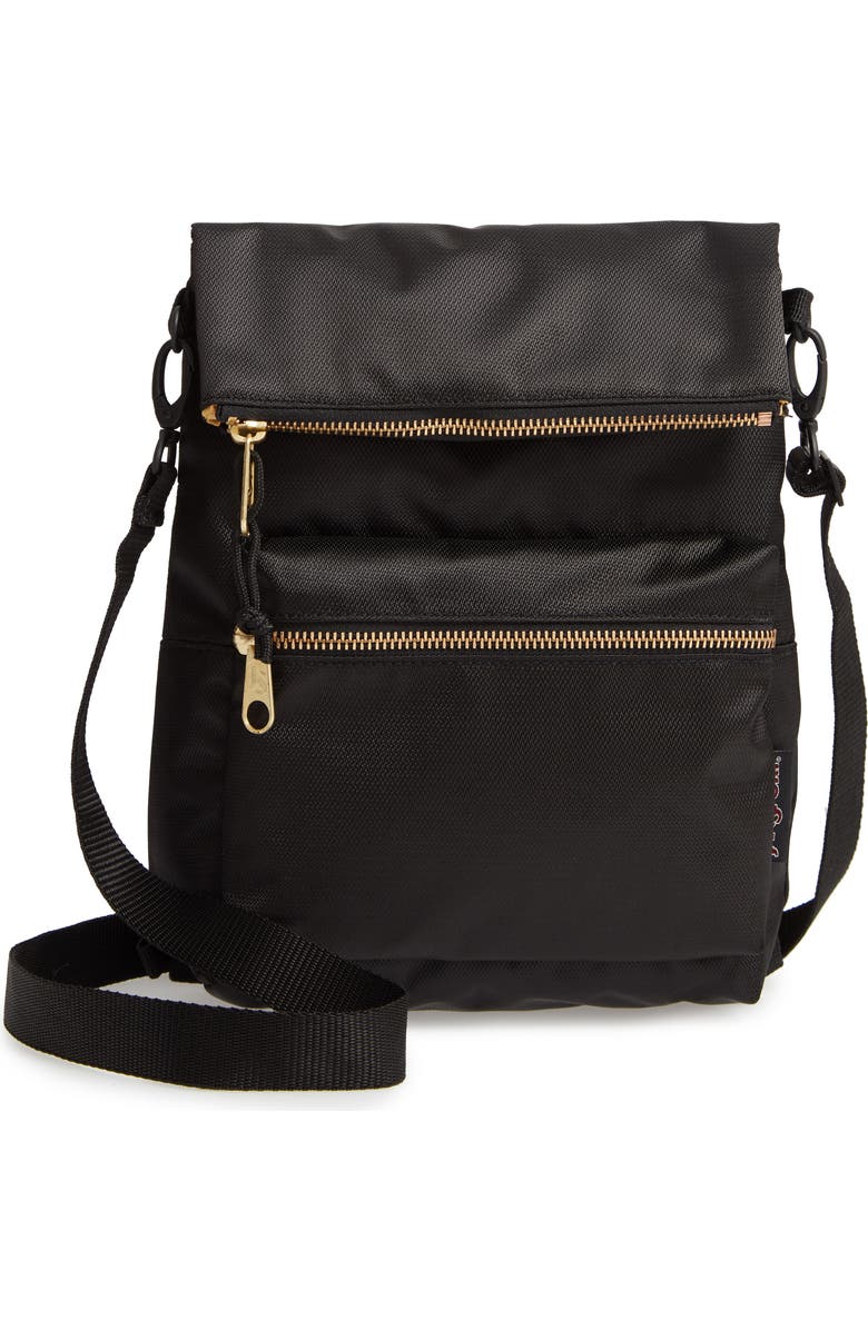 Jansport Indio Nylon Crossbody Bag, Main, color,