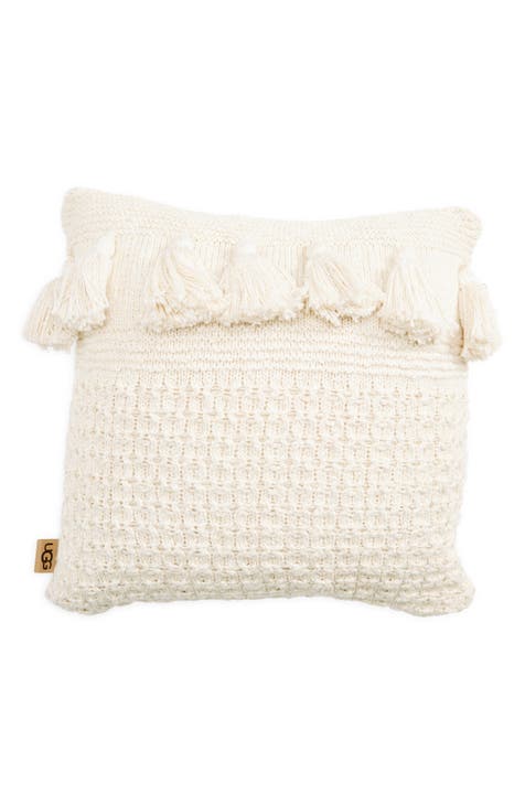 Castilla Tassel Knit Decorative Pillow