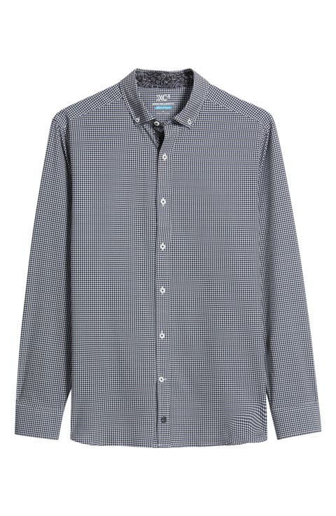 XC+™ Performance Game Day Gingham Button-Up Shirt