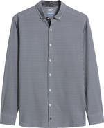 Johnston & Murphy XC+™ Performance Game Day Gingham Button-Up Shirt
