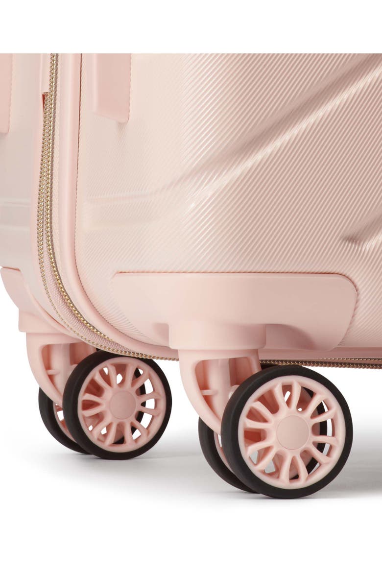 Bias 28" Upright Suitcase, Alternate, color, Rosewater