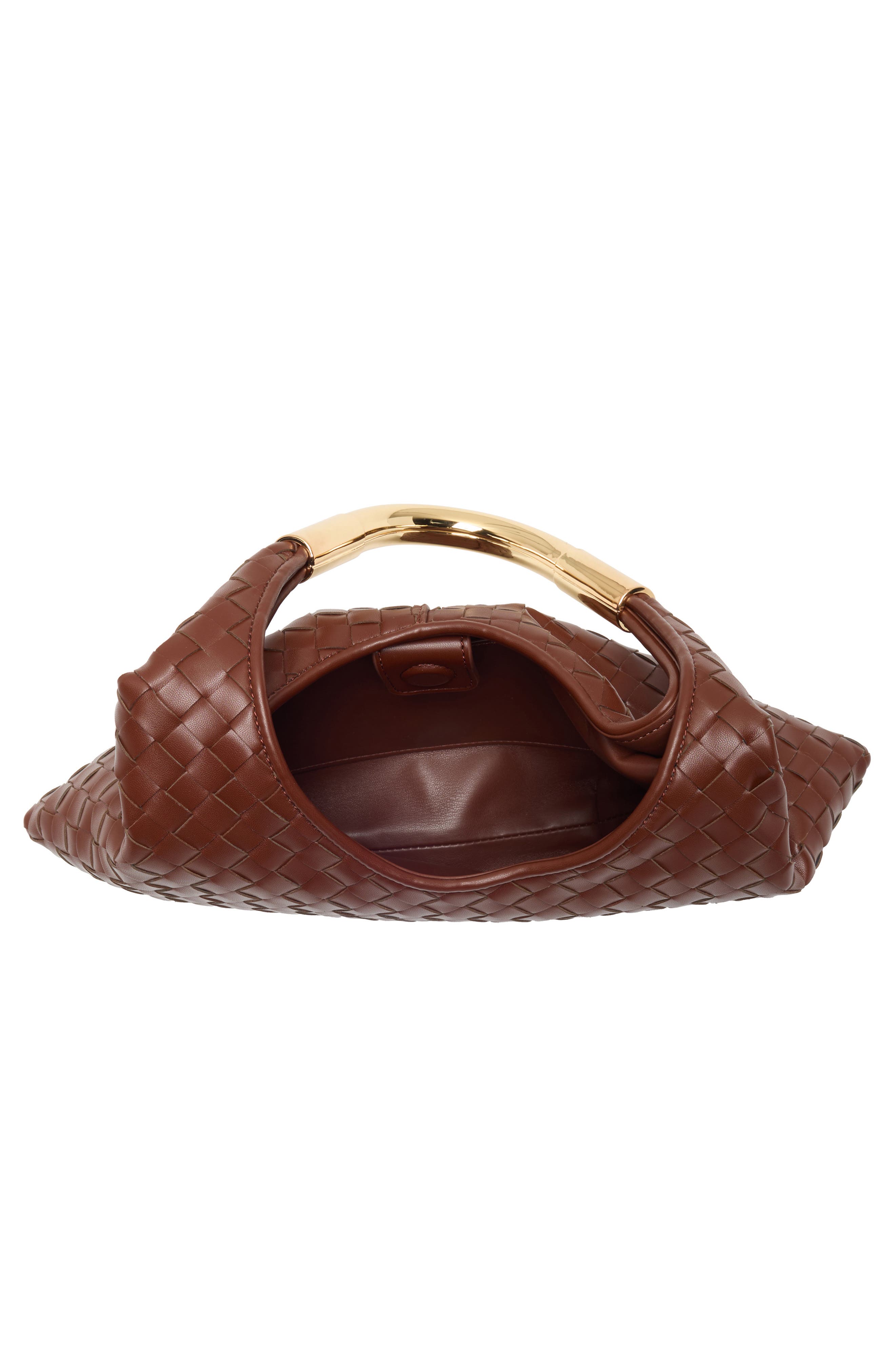 Olivia Woven Hobo Bag, Alternate, color, BROWN