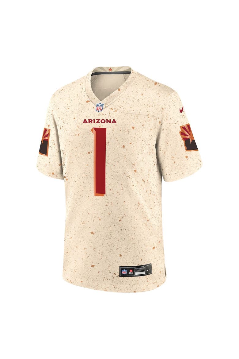 Men's Nike Kyler Murray Natural Arizona Cardinals 2025 Rivalries Collection Game Jersey, Alternate, color, Natural