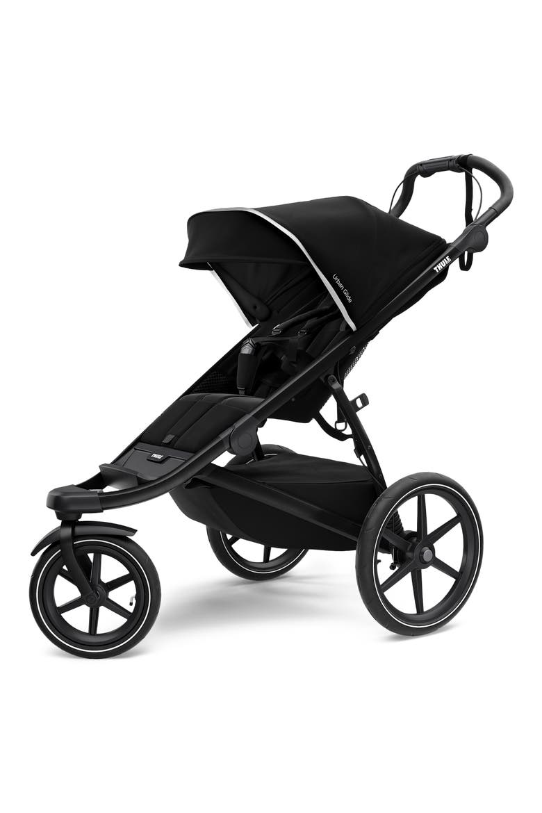 Urban Glide 2 All-Terrain Single Stroller, Main, color, BLACK ON BLACK