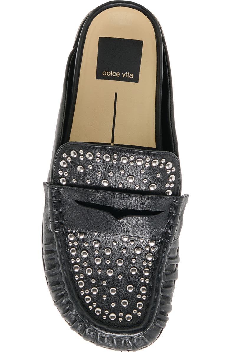 Dolce Vita Jodero Stud Mule, Alternate, color, Black Leather