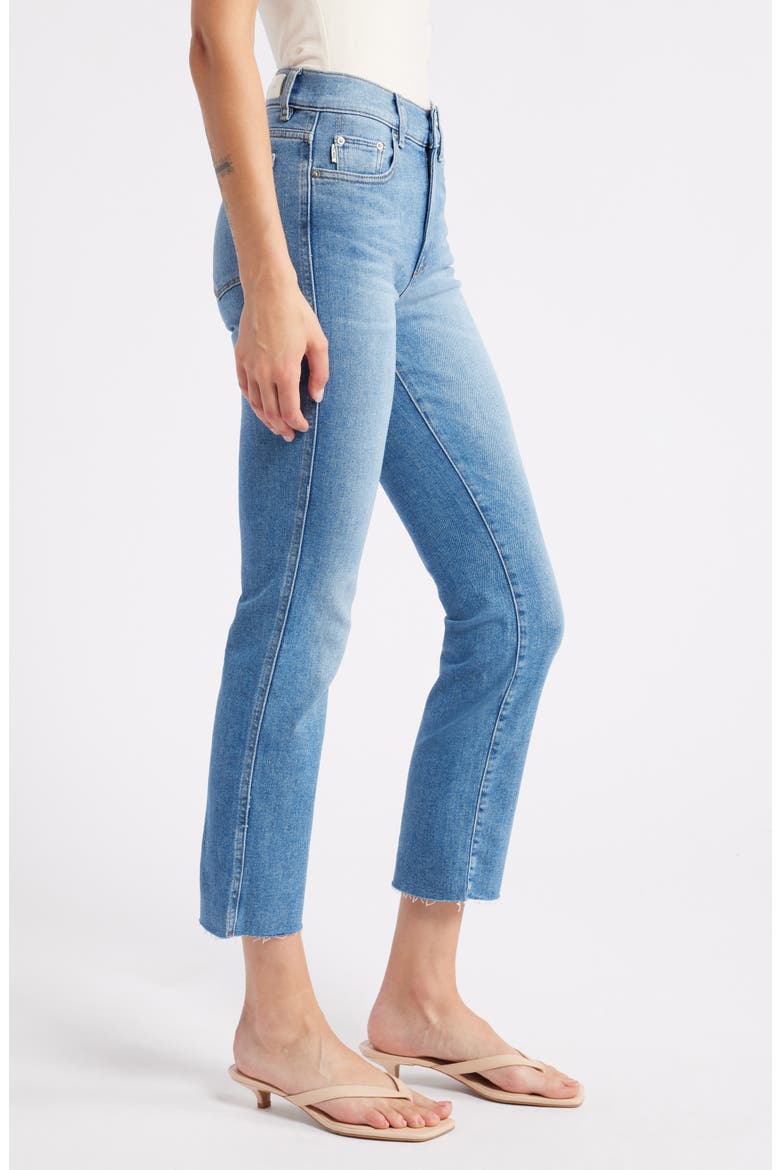 Mara Instasculpt High Waist Ankle Straight Leg Jeans, Alternate, color, MANSFIELD