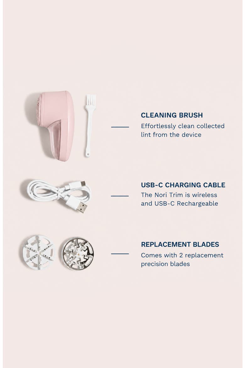 Trim Fabric Shaver, Alternate, color, PINK