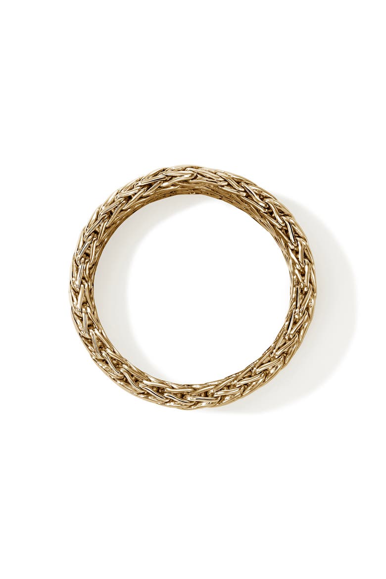 Rata 14K Gold 6mm Chain Band, 6mm, Alternate, color, GOLD