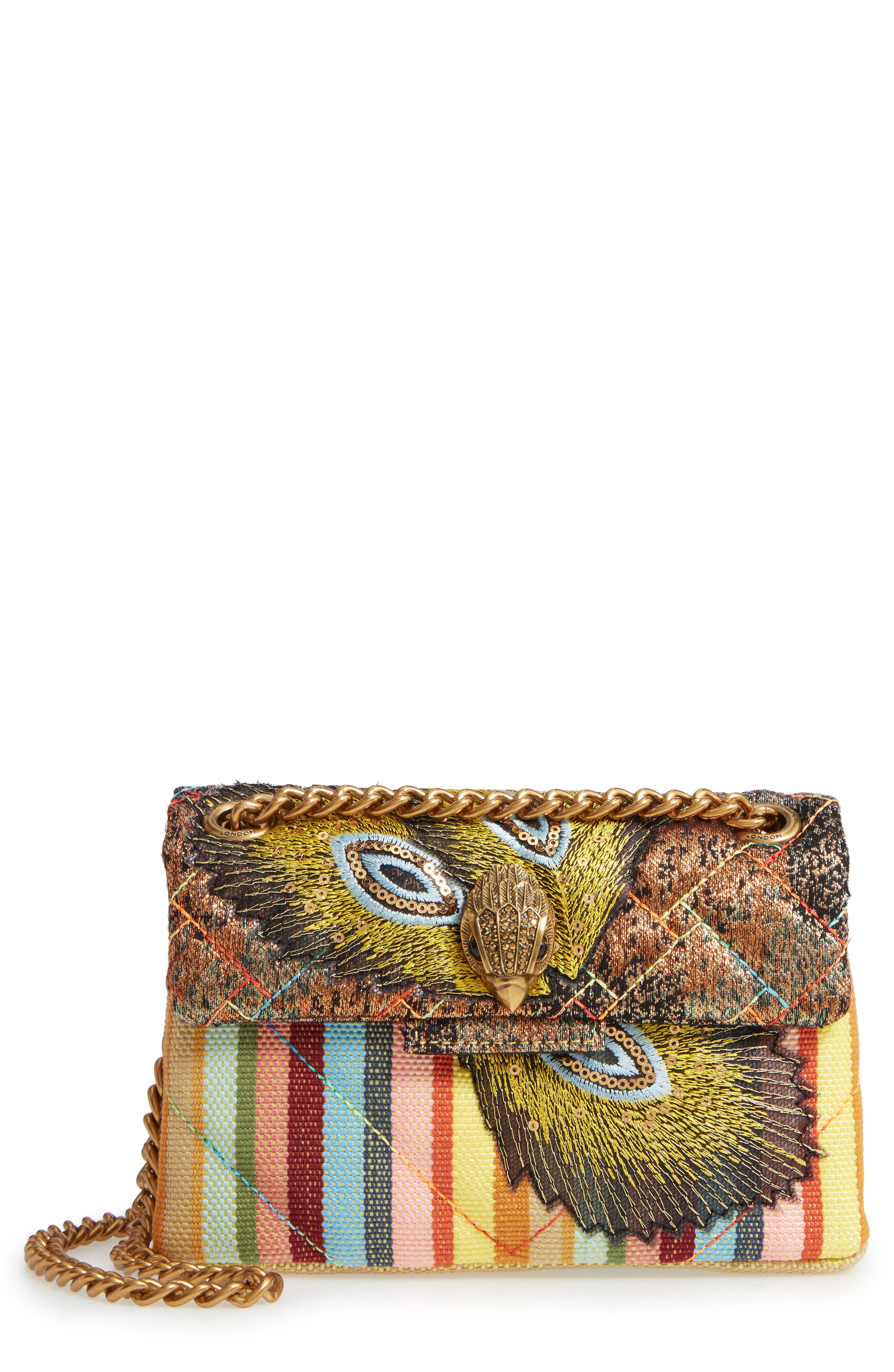 Kurt Geiger London Mini Kensington X Crossbody Bag, Main, color, 