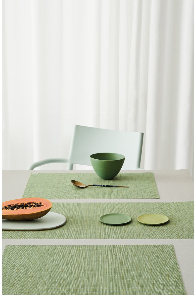 Woven Placemat, Alternate, color, SPRING GREEN