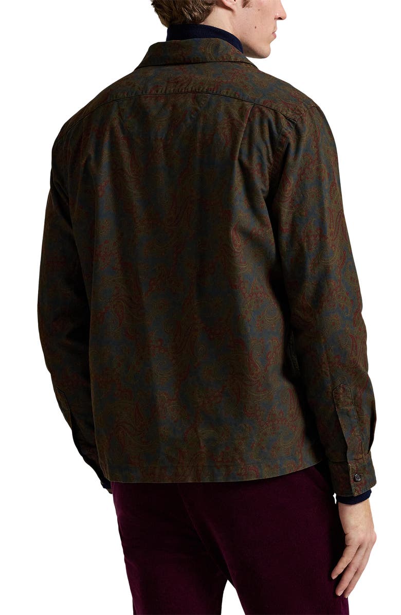 Polo Ralph Lauren Paisley Print Cotton Oxford Button-Up Shirt, Alternate, color, Chesterton Paisley