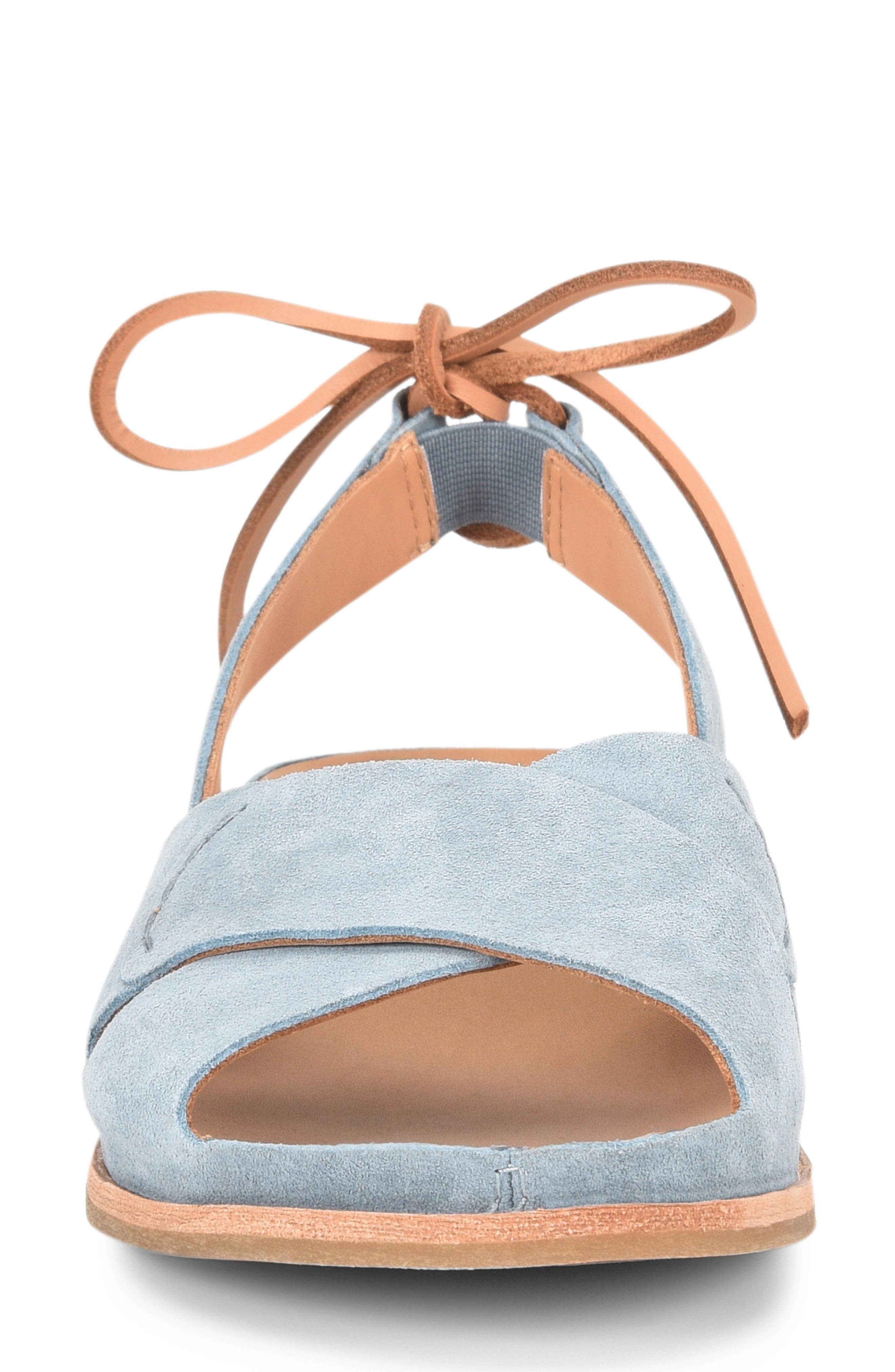 Aaron Sandal, Alternate, color, BLUE SUEDE