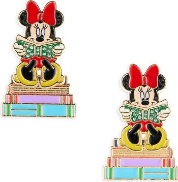 BaubleBar x Disney® Minnie Mouse Reading Drop Earrings