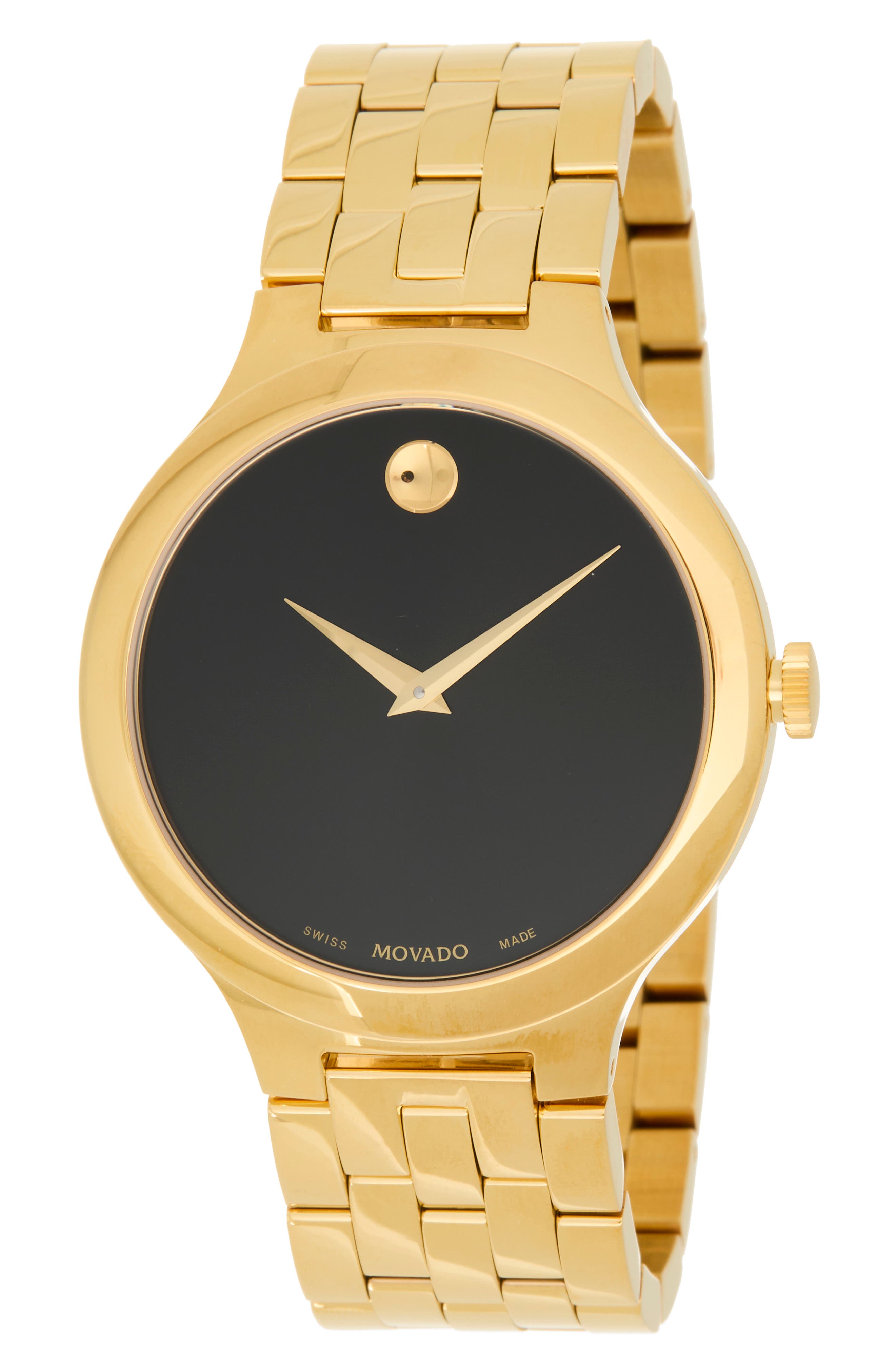 Movado Veturi Museum Dot Bracelet Watch, 44mm