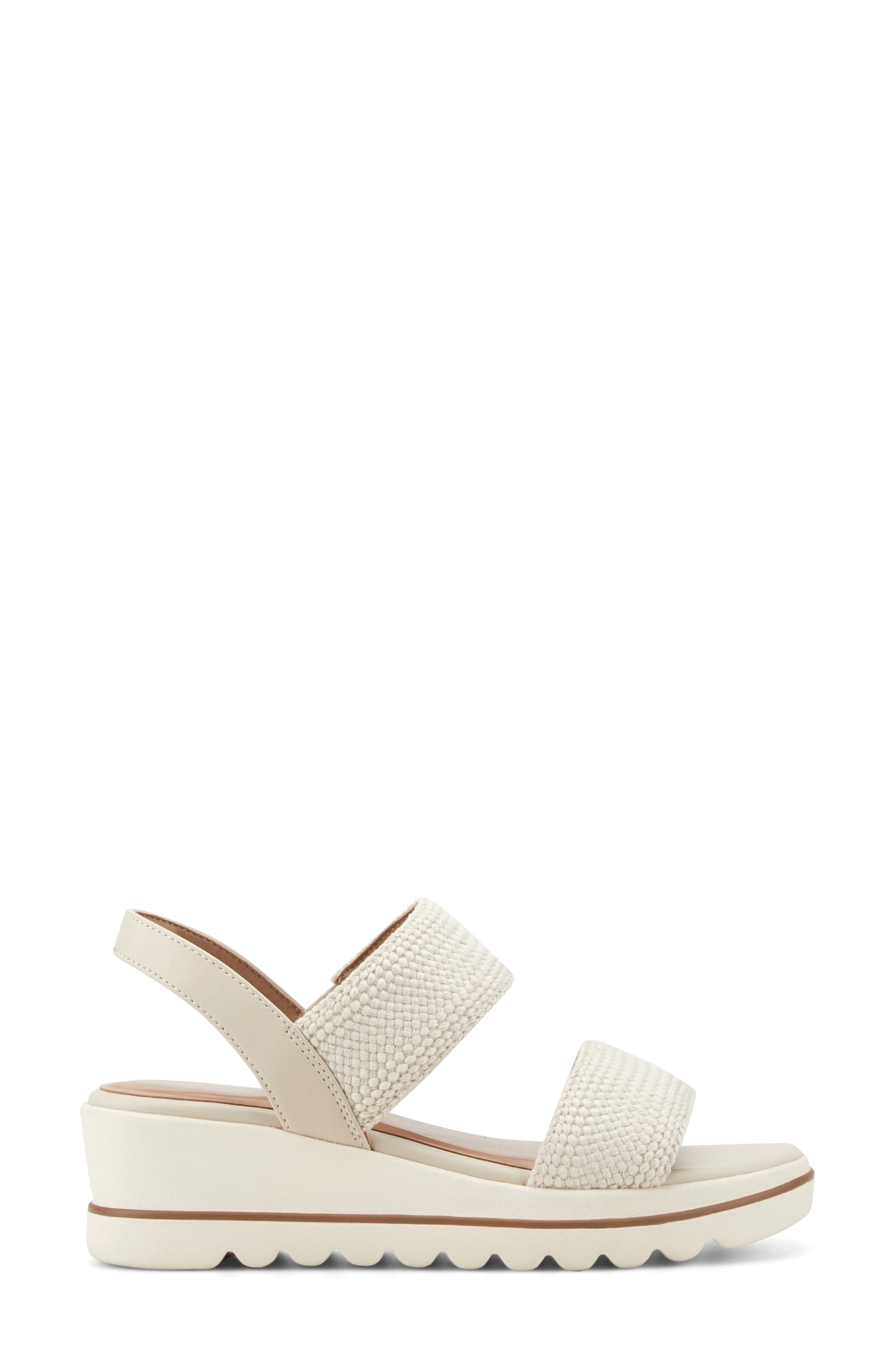 Easy Spirit Sesanna Platform Sandal, Alternate, color, Natural