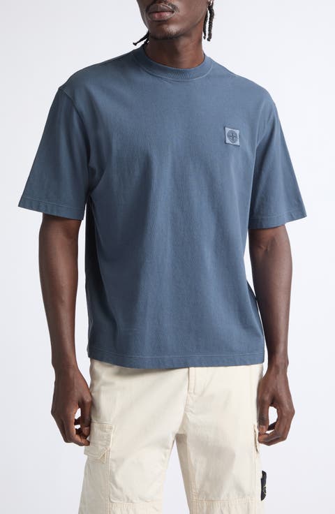 Logo Patch Cotton T-Shirt