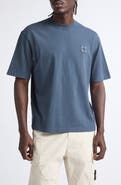 Stone Island Logo Patch Cotton T-Shirt