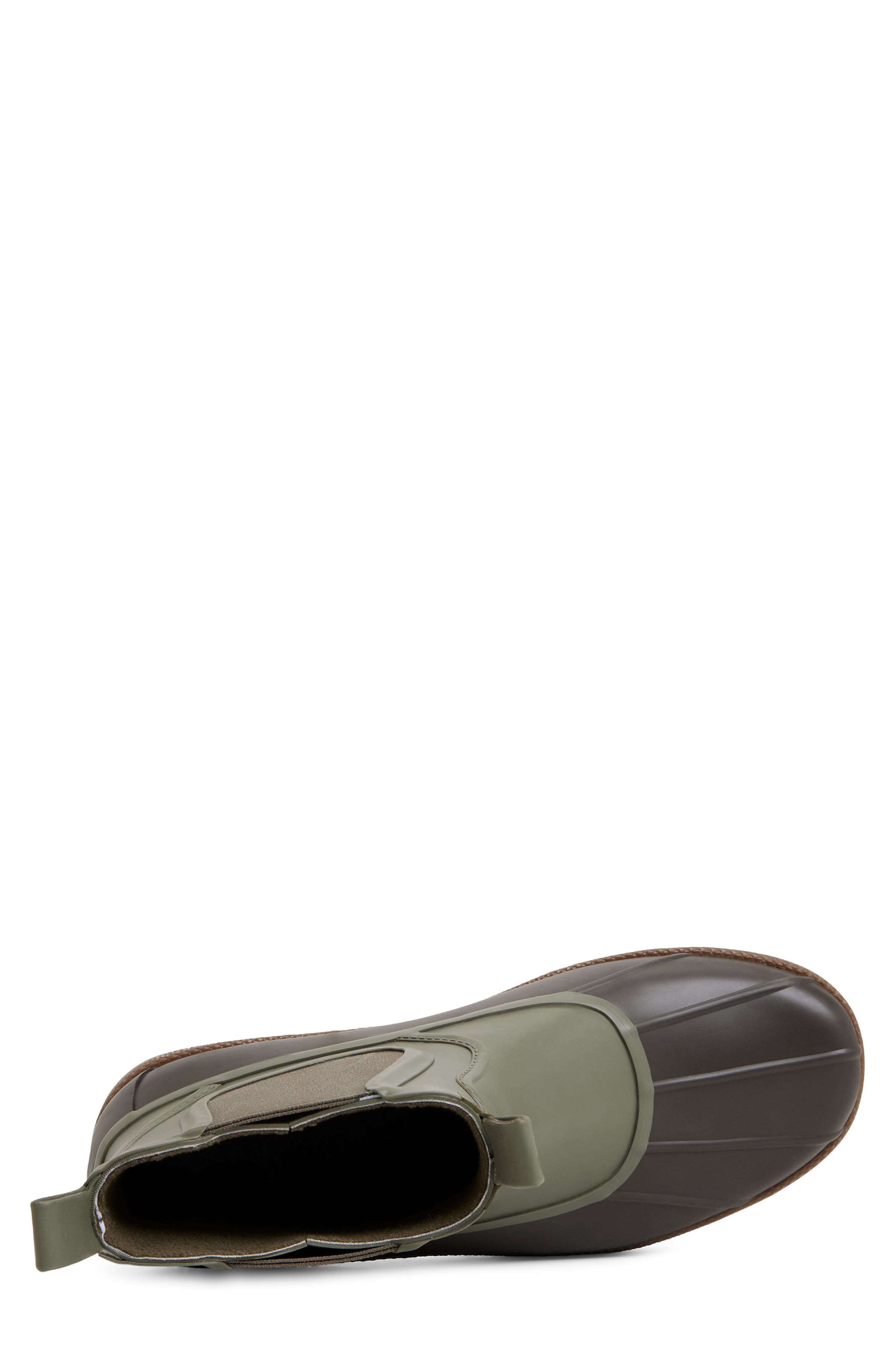 Sperry Clifton Chelsea Waterproof Duck Boot, Alternate, color, Olive