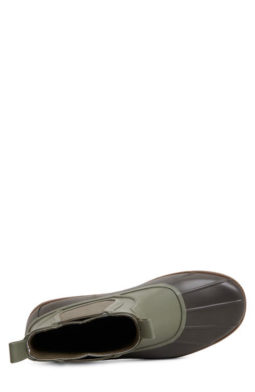 Sperry Clifton Chelsea Waterproof Duck Boot In Green