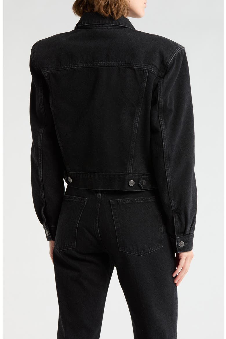 The Atelier Arch Denim Jacket, Alternate, color, WORSHIP