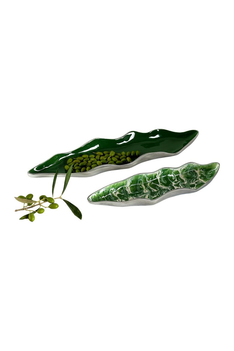 Verdura Olive Dish, Alternate, color, Green