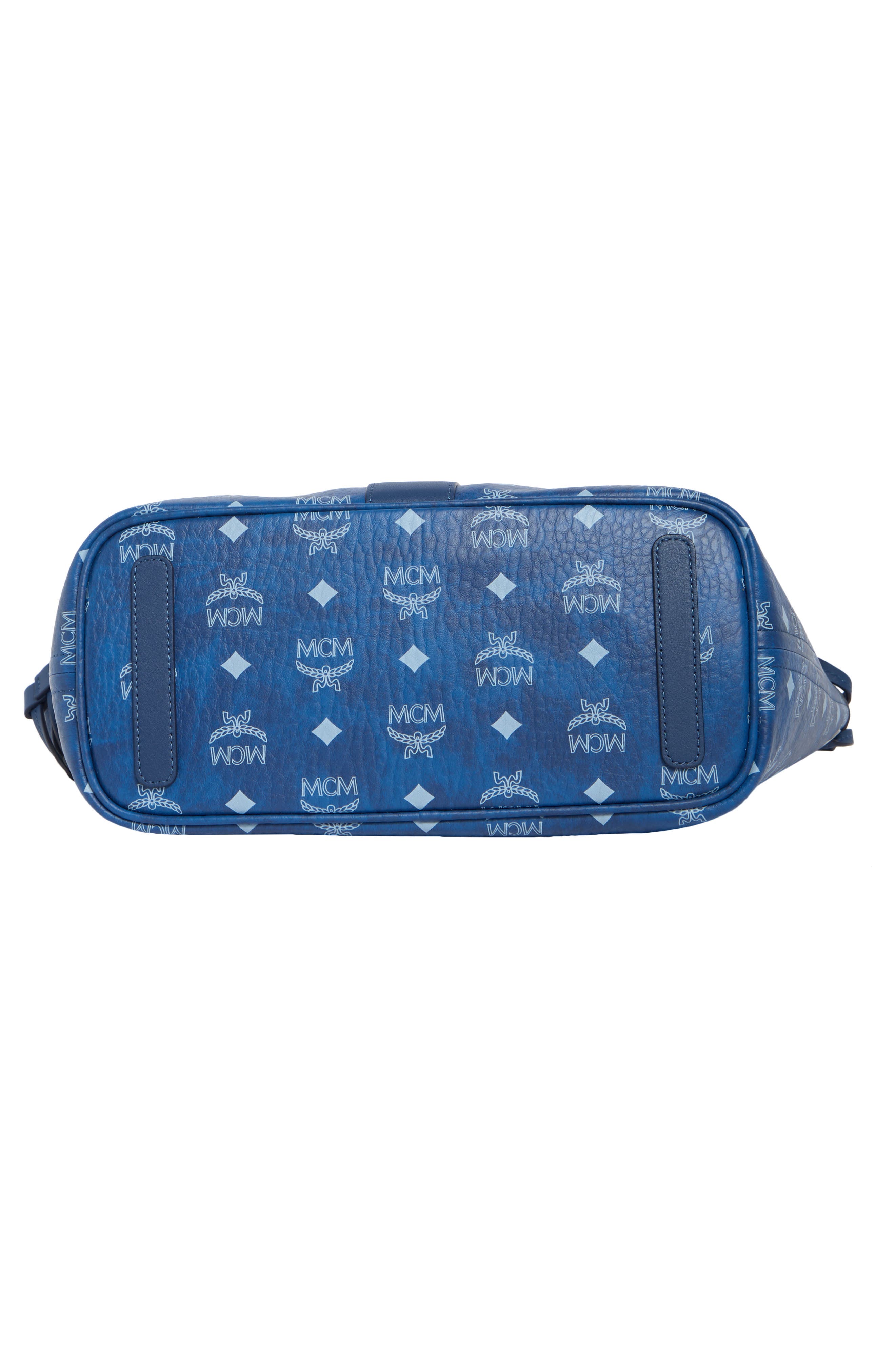Small Liz VI Shopper Tote & Pouch, Alternate, color, BLUE VISETOS