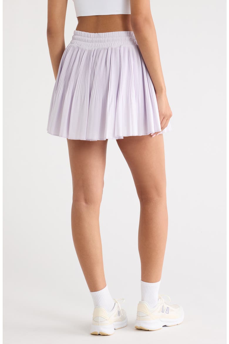 Pleated Drawstring Skirt, Alternate, color, PURPLE HUSH