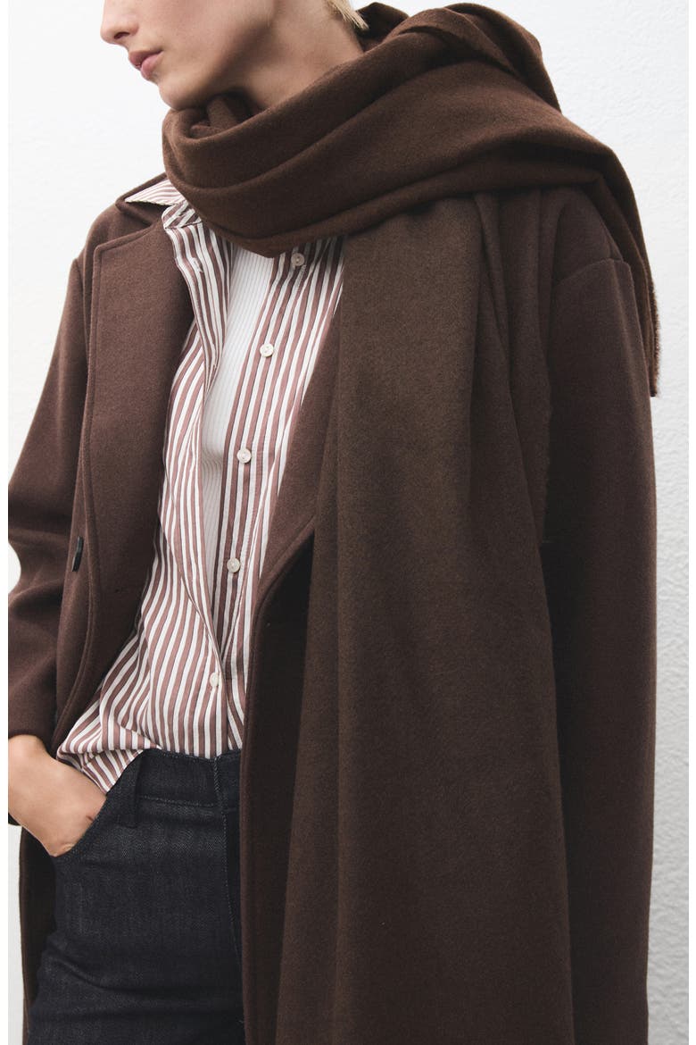 Fringe Scarf, Main, color, CHOCOLATE