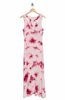 WEST K Solid Racerback Maxi Dress