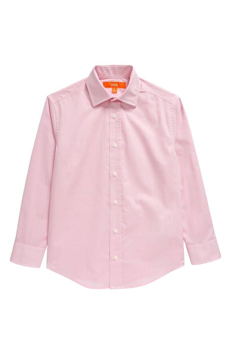 Tallia Kids' Solid Dress Shirt, Main, color, 