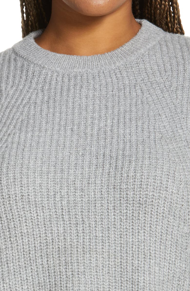 BP. Oversize Crewneck Sweater, Alternate, color,