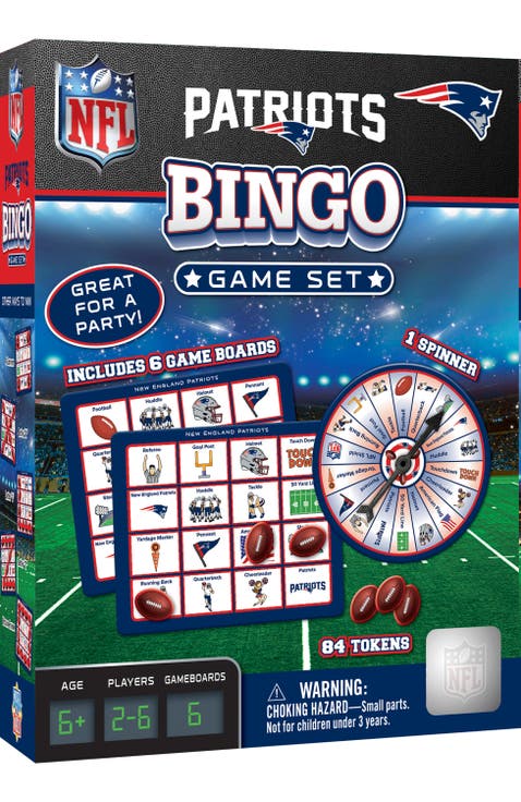 New England Patriots NFL Bingo Game