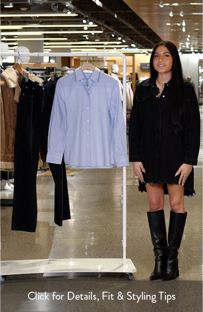 Stripe Regular Fit Button-Up Shirt, sales video thumbnail