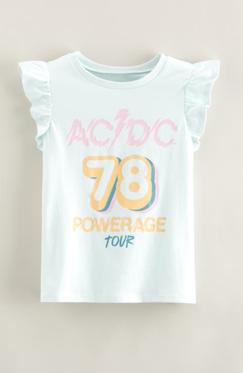 Kids' Ruffle Sleeve T-Shirt (Toddler, Little Kid & Big Kid)