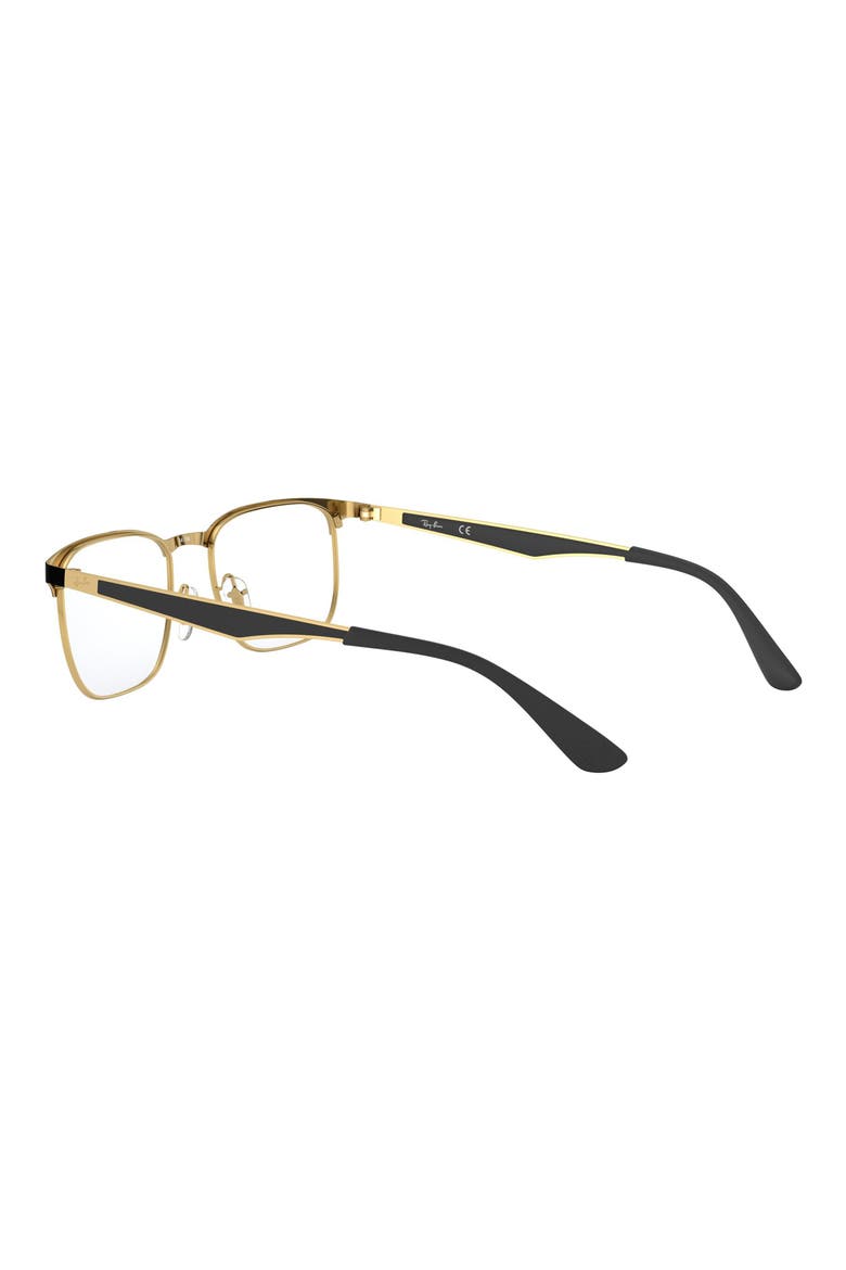 54mm Optical Glasses, Alternate, color, GOLD/ BLACK