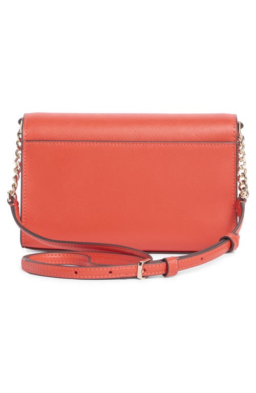 Kate Spade New York Small Flap Crossbody Bag In Red