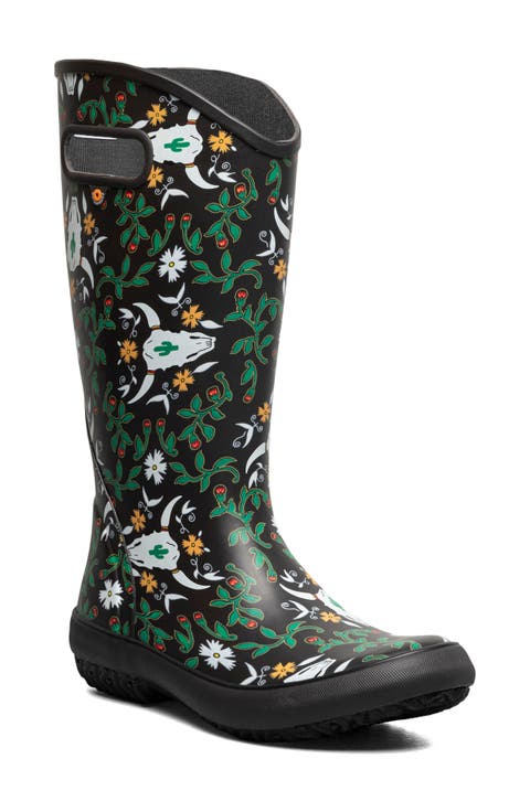 Print Waterproof Rain Boot