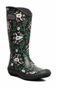 Print Waterproof Rain Boot