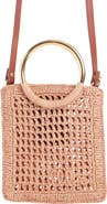 Chloé Mini Summer Banana Raffia Tote