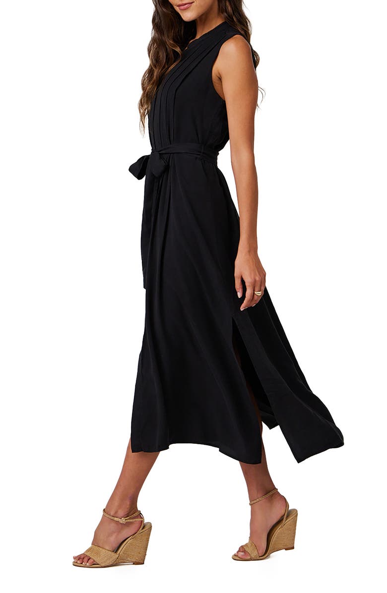 Bella Dahl Pintuck Detail Midi Dress, Alternate, color,