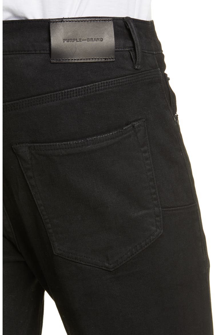 PURPLE Slim Fit Jeans, Alternate, color, BLACK RESINDNU